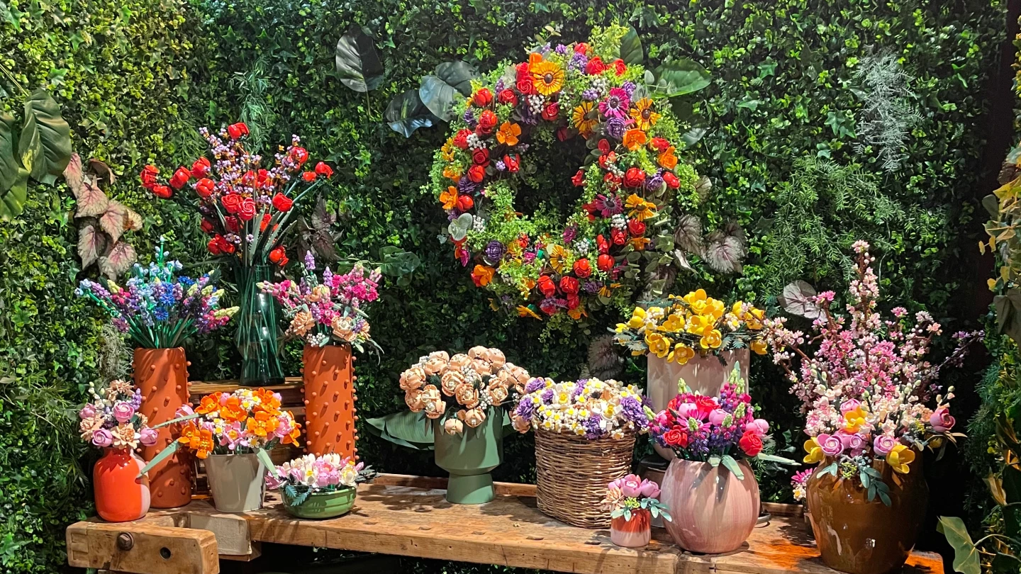 Er zijn weer volop prachtige LEGO Botanicals bouwwerken te bekijken