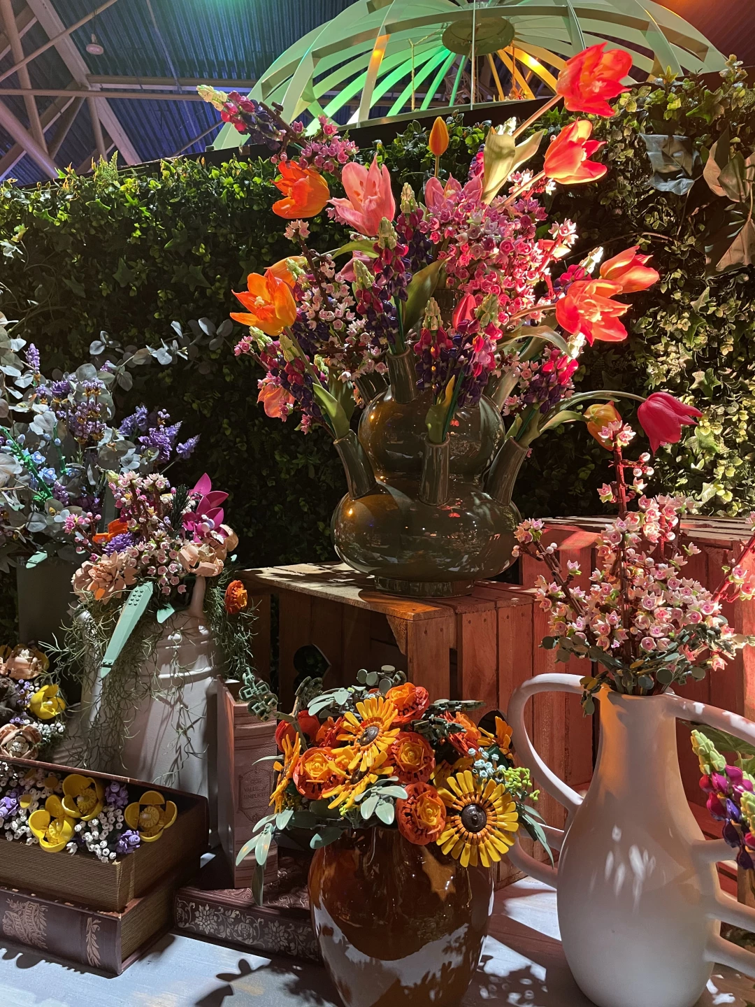 Een selectie van mooie boeketten, met stiekem echte bloemen erin verwerkt