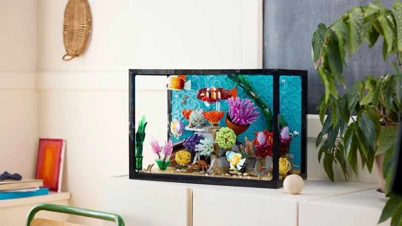 LEGO icons Tropisch aquarium (10366) tijdelijk met cadeau