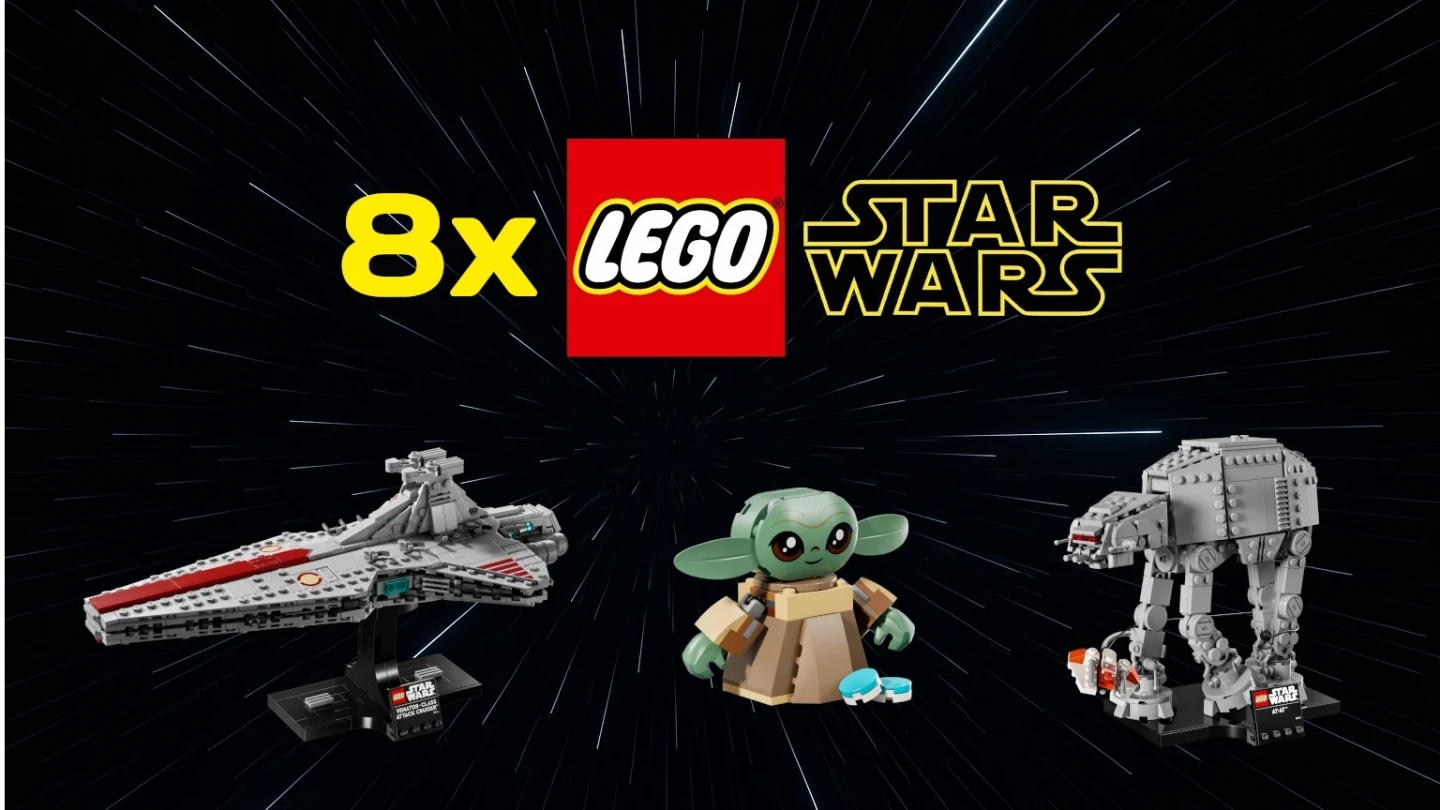 LEGO Star Wars: 8 gloednieuwe sets voor jouw verzameling