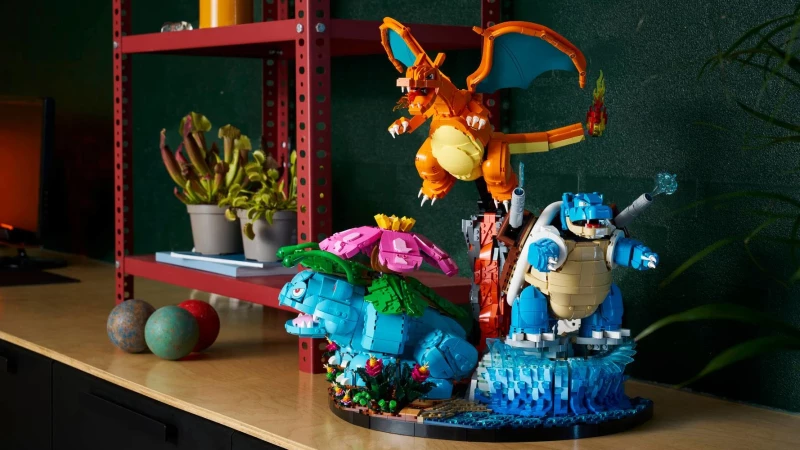LEGO Pokémon sets zijn er (met Eevee, Pikachu en Kanto-trio)