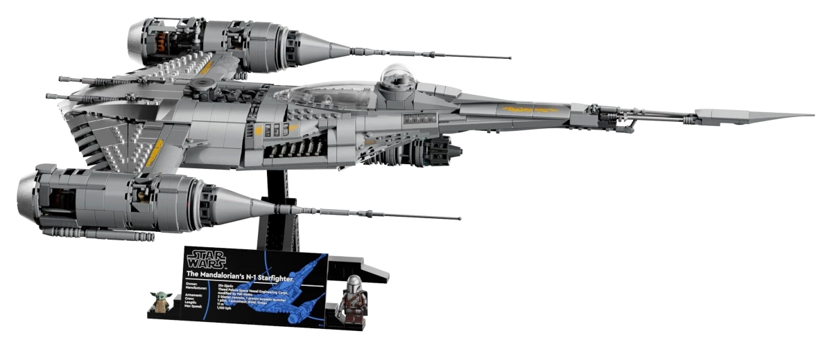 De LEGO Star Wars The Mandalorian's N-1 Starfighter