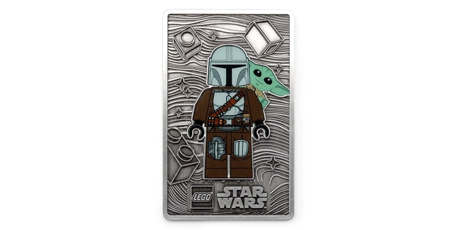 The Mandalorian and Grogu Metal Card, te verzilveren voor 2500 punten