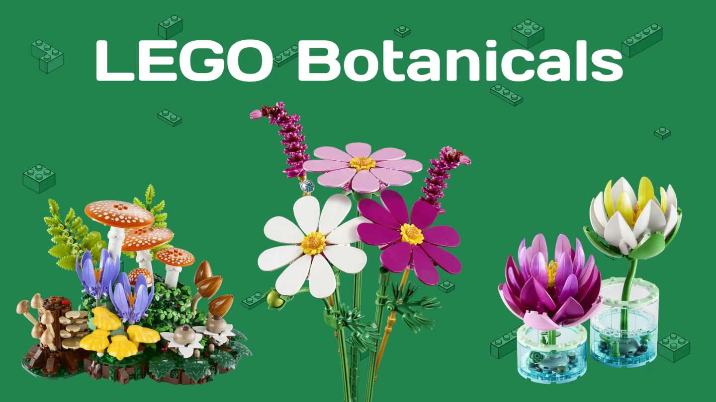 LEGO Botanicals groeit verder met 3 nieuwe sets voor thuis