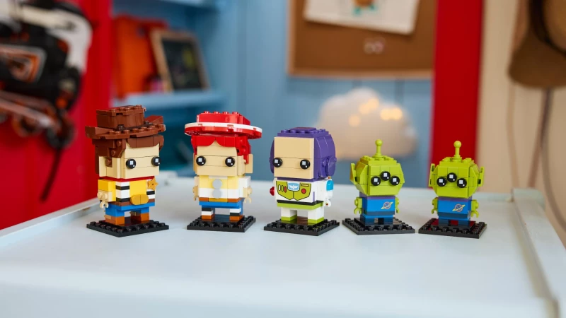 3 nieuwe LEGO BrickHeadz: Toy Story, Megatron en Alice
