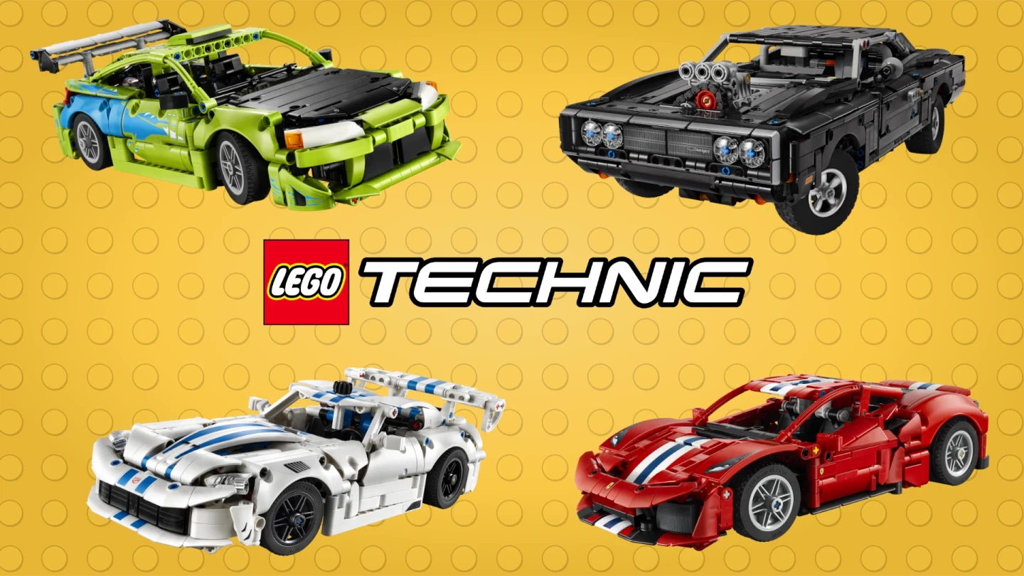 10 nieuwe LEGO Technic sets voor racefans en bouwers!
