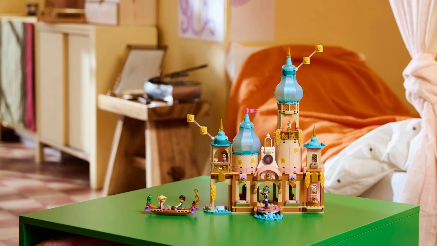 Van Rapunzel tot Ariël: 6 nieuwe LEGO prinsessensets