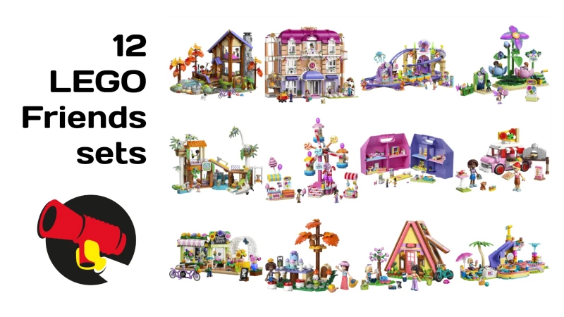 12 nieuwe LEGO Friends sets voor Heartlake City fans