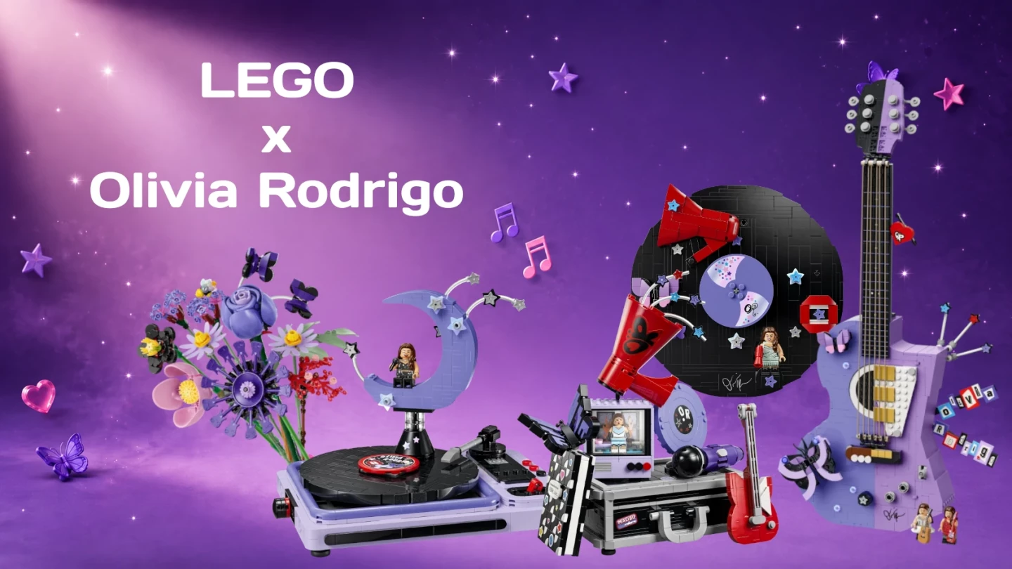 LEGO x Olivia Rodrigo: wie is zij en welke sets zijn er?