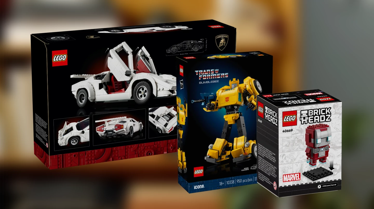 De nieuwe LEGO sets van juli 2024, Bumblebee en een Lambo!