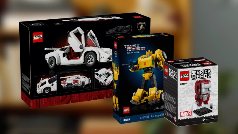 De nieuwe LEGO sets van juli 2024, Bumblebee en een Lambo!