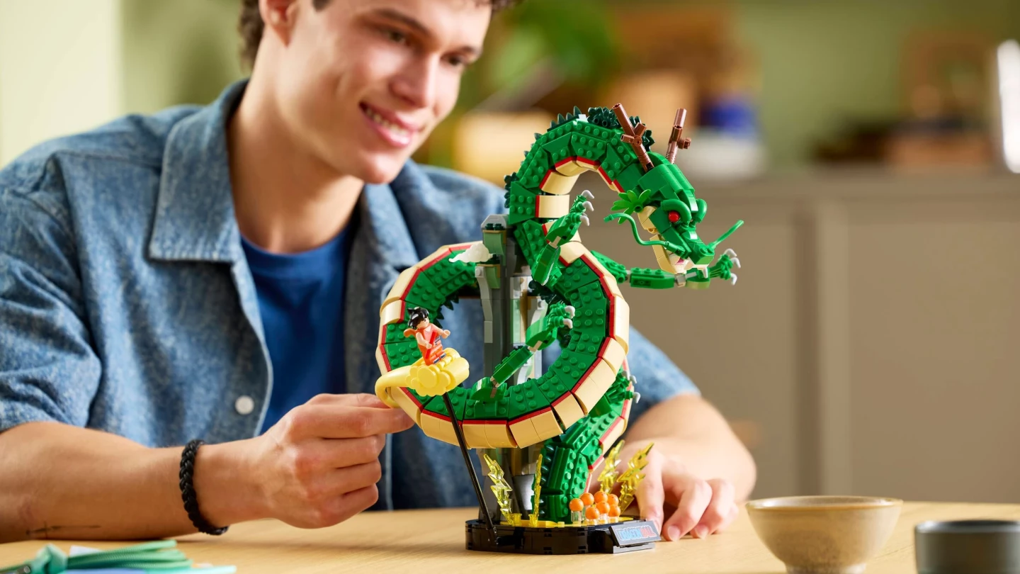 Eerste LEGO Dragon Ball-set is een feit: Shenron & Goku verschijnt in november