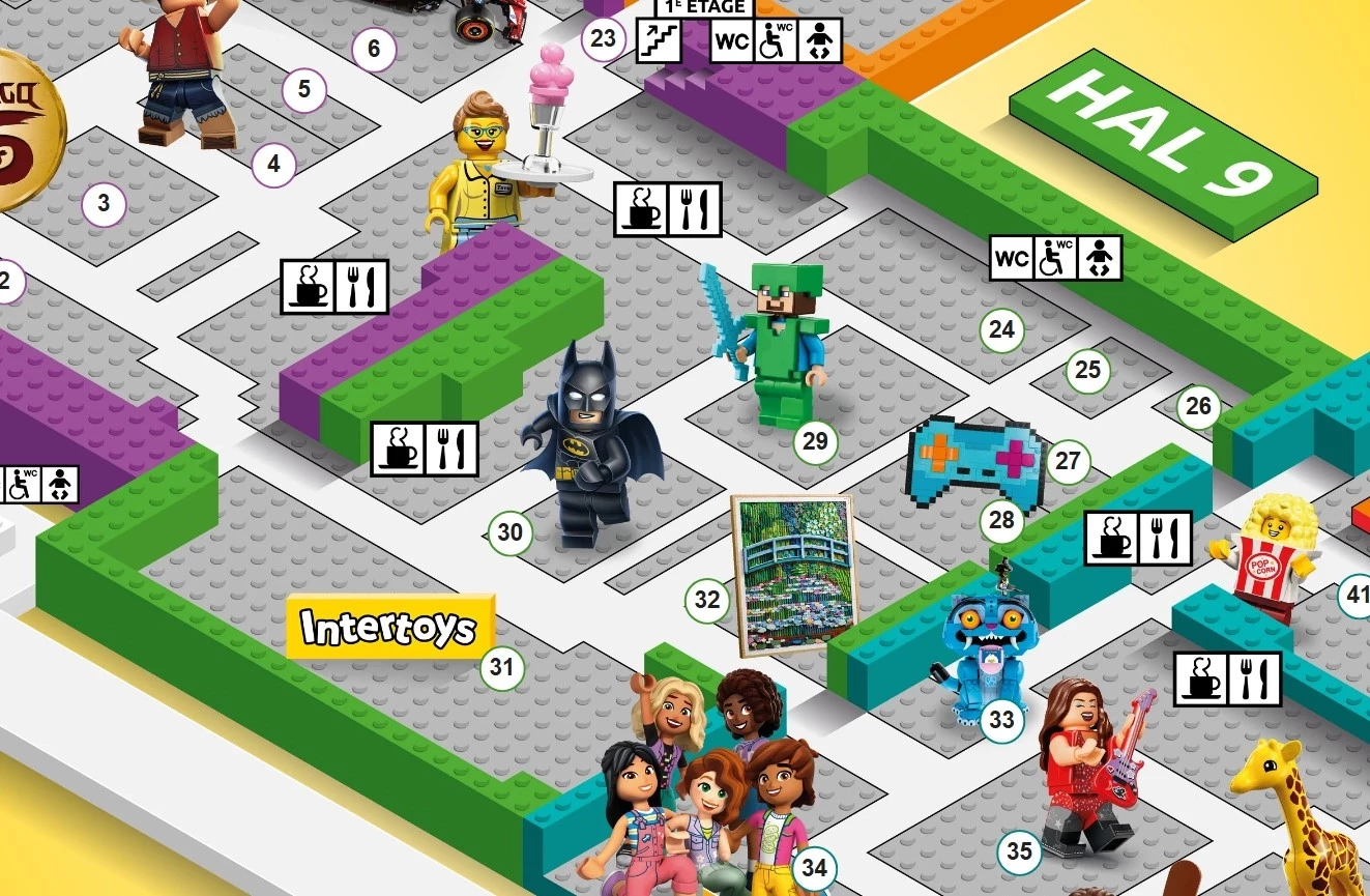Activiteiten in Hal 9 - Lego World 2026 - Jaarbeurs Utrecht