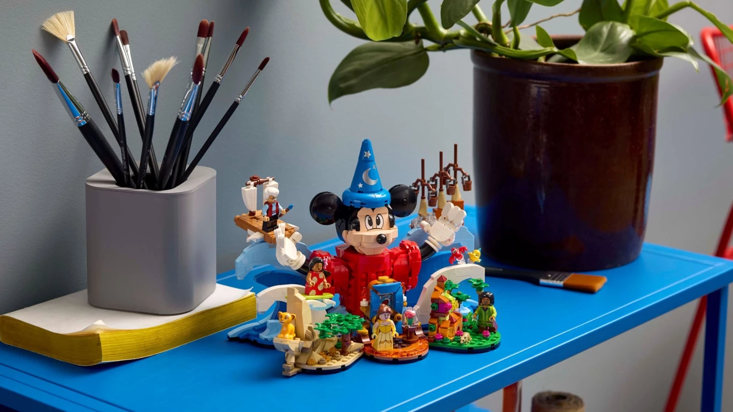 Disney's tijdloze magie in de nieuwe LEGO Ideas sets