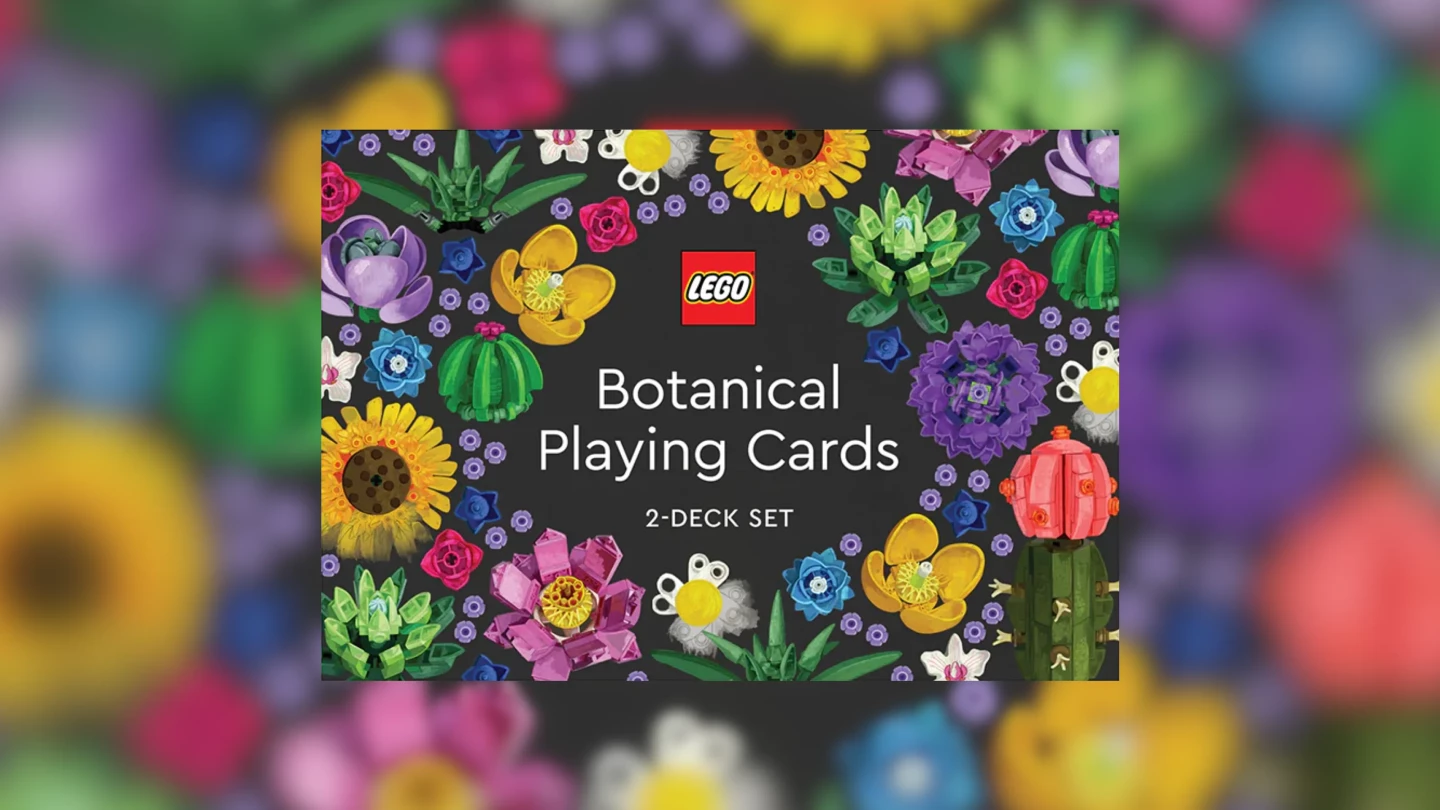 LEGO Botanische speelkaarten, voor de natuurliefhebber!