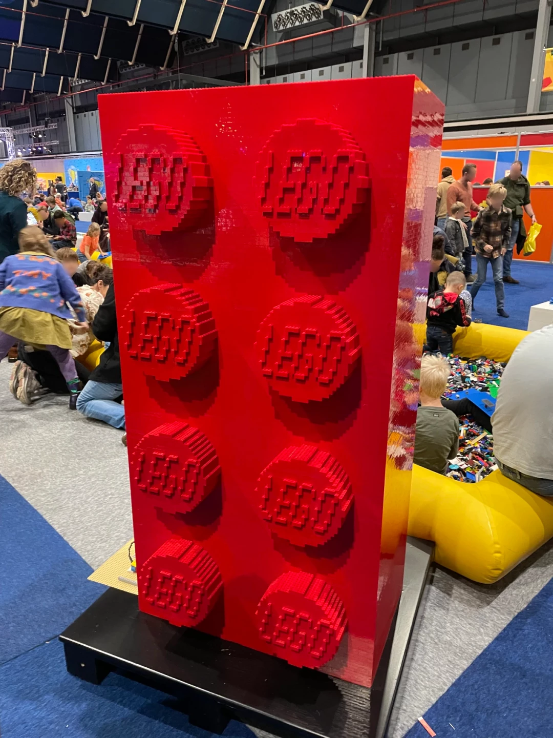 Rood LEGO blok