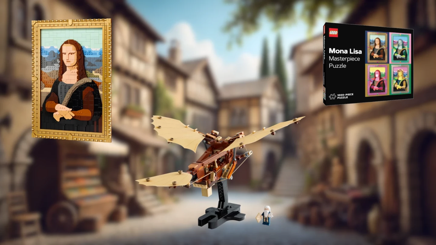 Kunst en innovatie: LEGO's ode aan Leonardo da Vinci