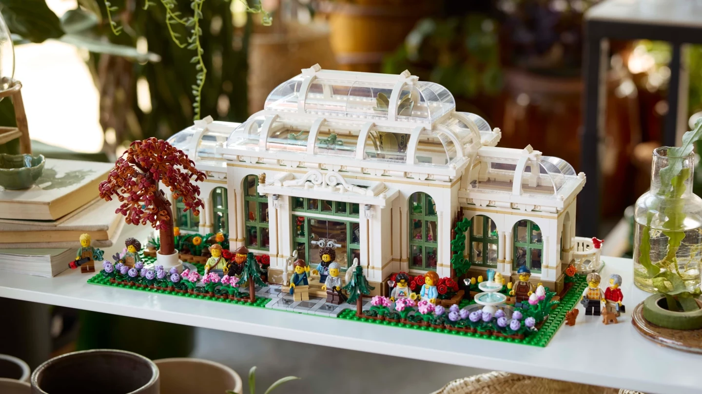 De botanische tuin: LEGO's ode aan natuur en design