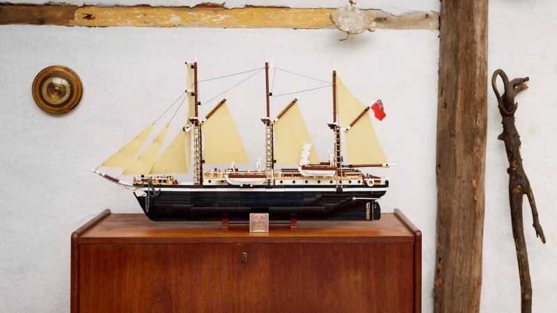 Bouw het legendarische schip de Endurance van LEGO Icons