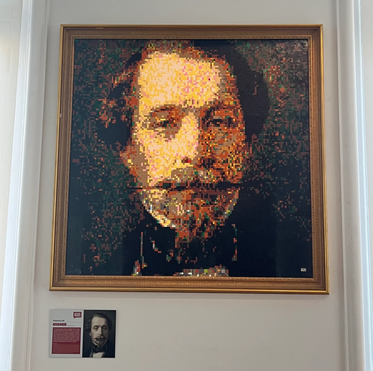 LEGO Art: Schilderij van Napol&eacute;on III