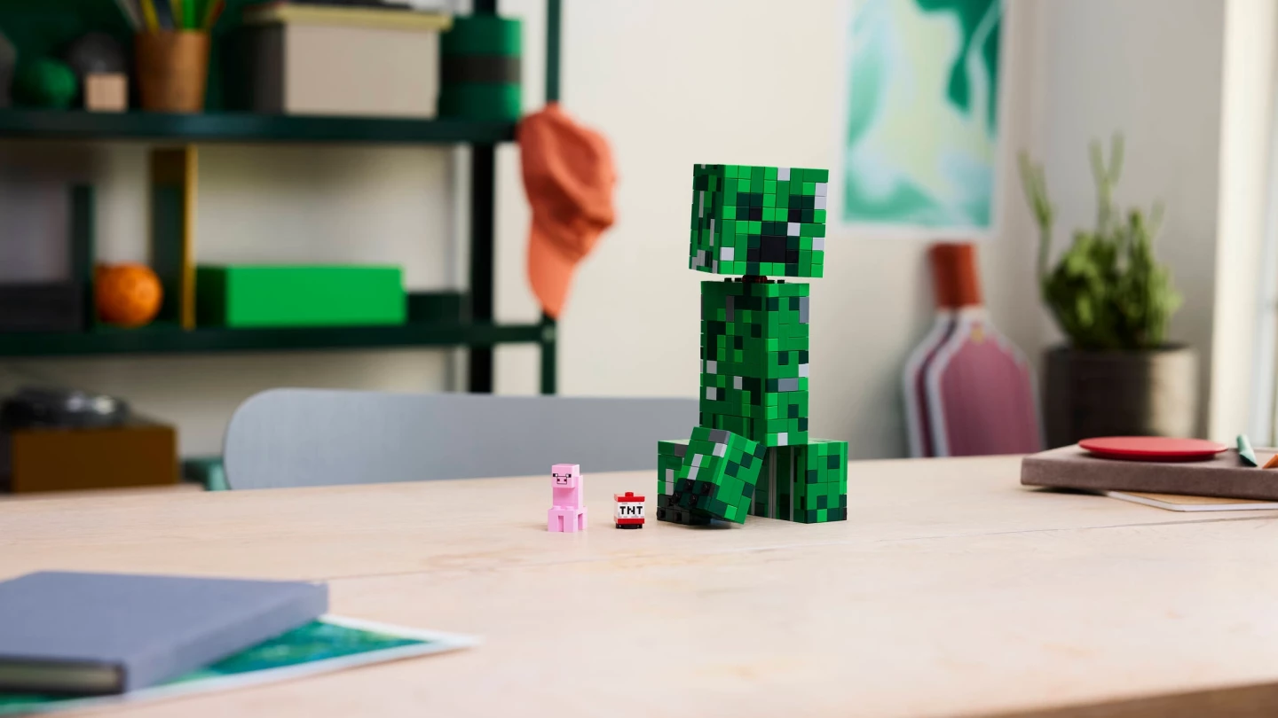 De LEGO Creeper en 5 andere vette nieuwe Minecraft sets