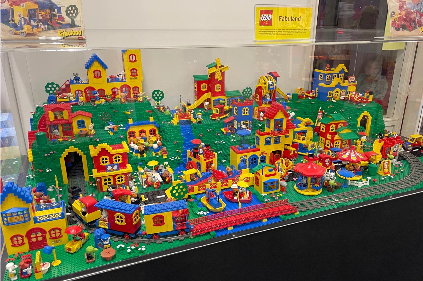Een compleet LEGO Fabuland dorp