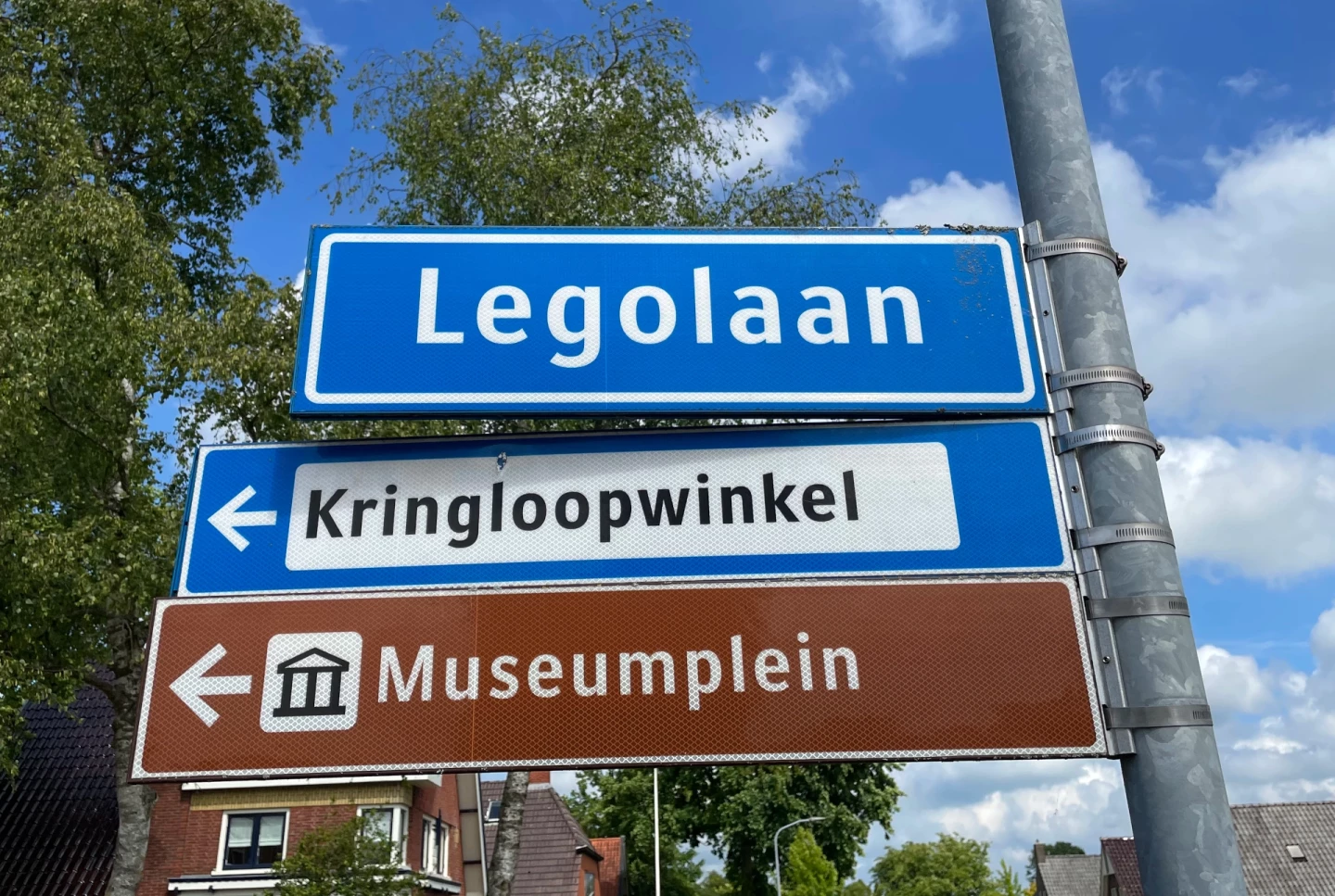 Hoe toepasselijk, een LEGO museum aan de Legolaan