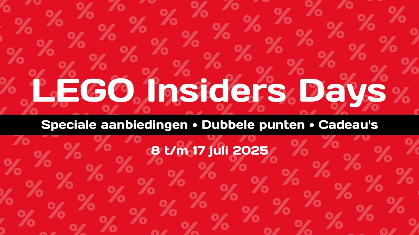 LEGO® Insiders Days 2025: extra voordeel voor leden