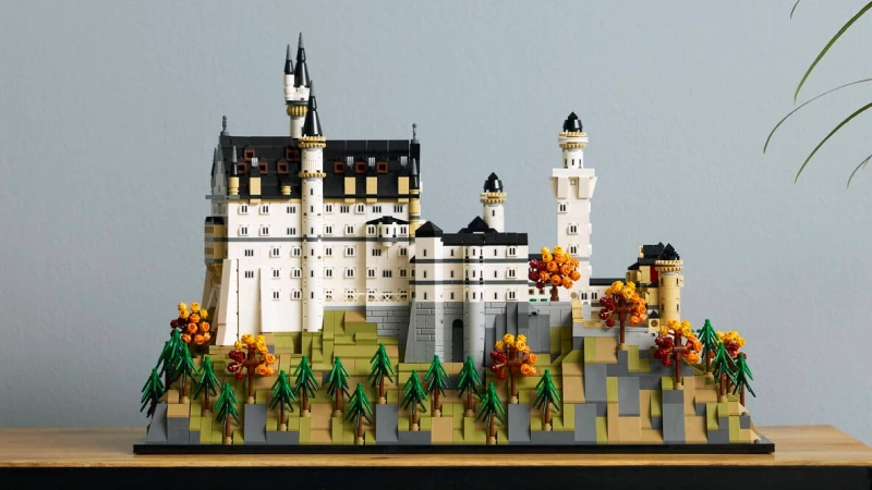 De nieuwste LEGO Architecture toevoeging: Slot Neuschwanstein