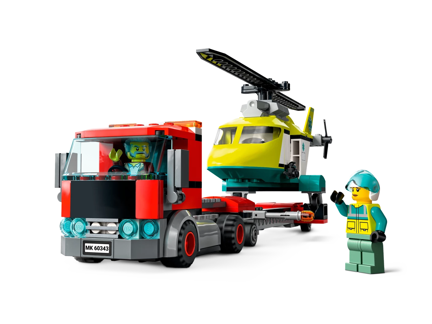 Reddingshelikopter transport