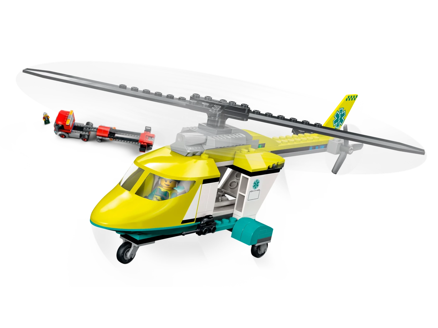Reddingshelikopter transport