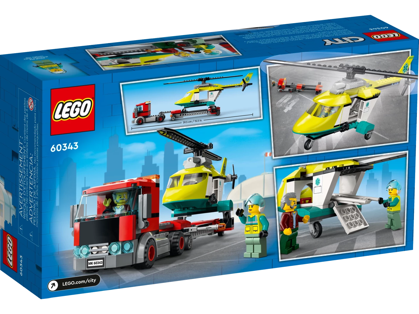 Reddingshelikopter transport