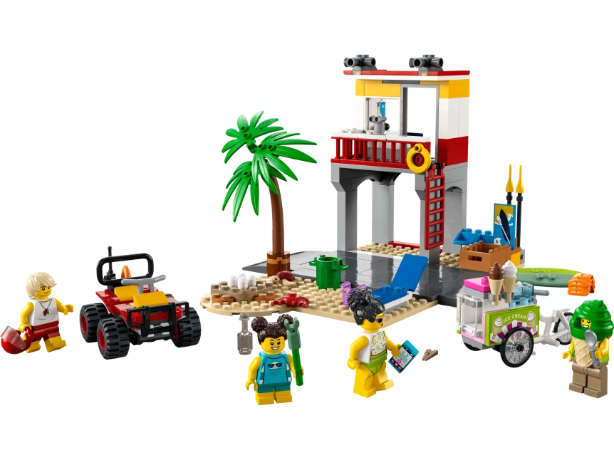 Strandwachter uitkijkpost