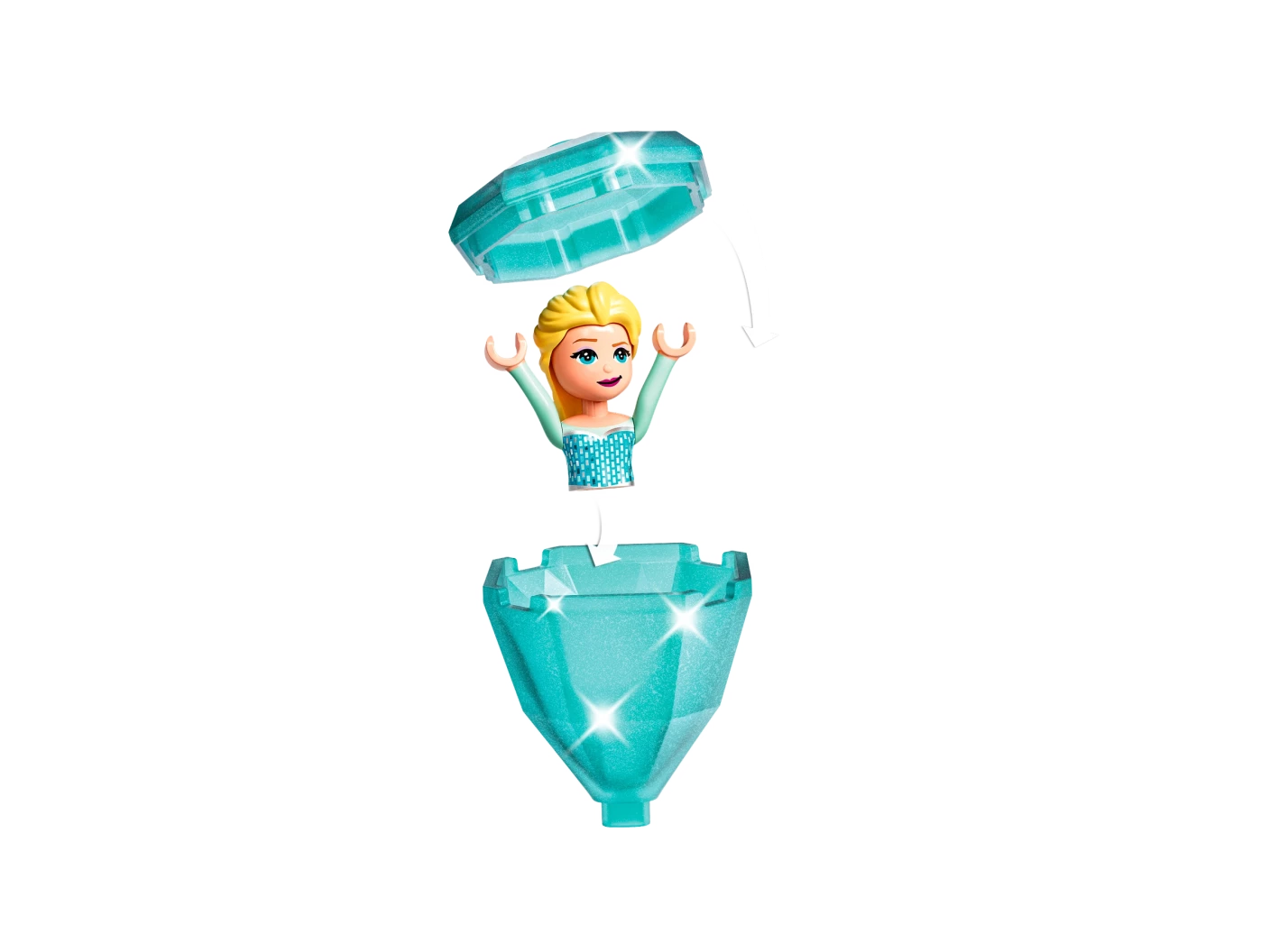 Binnenplaats van Elsa's kasteel