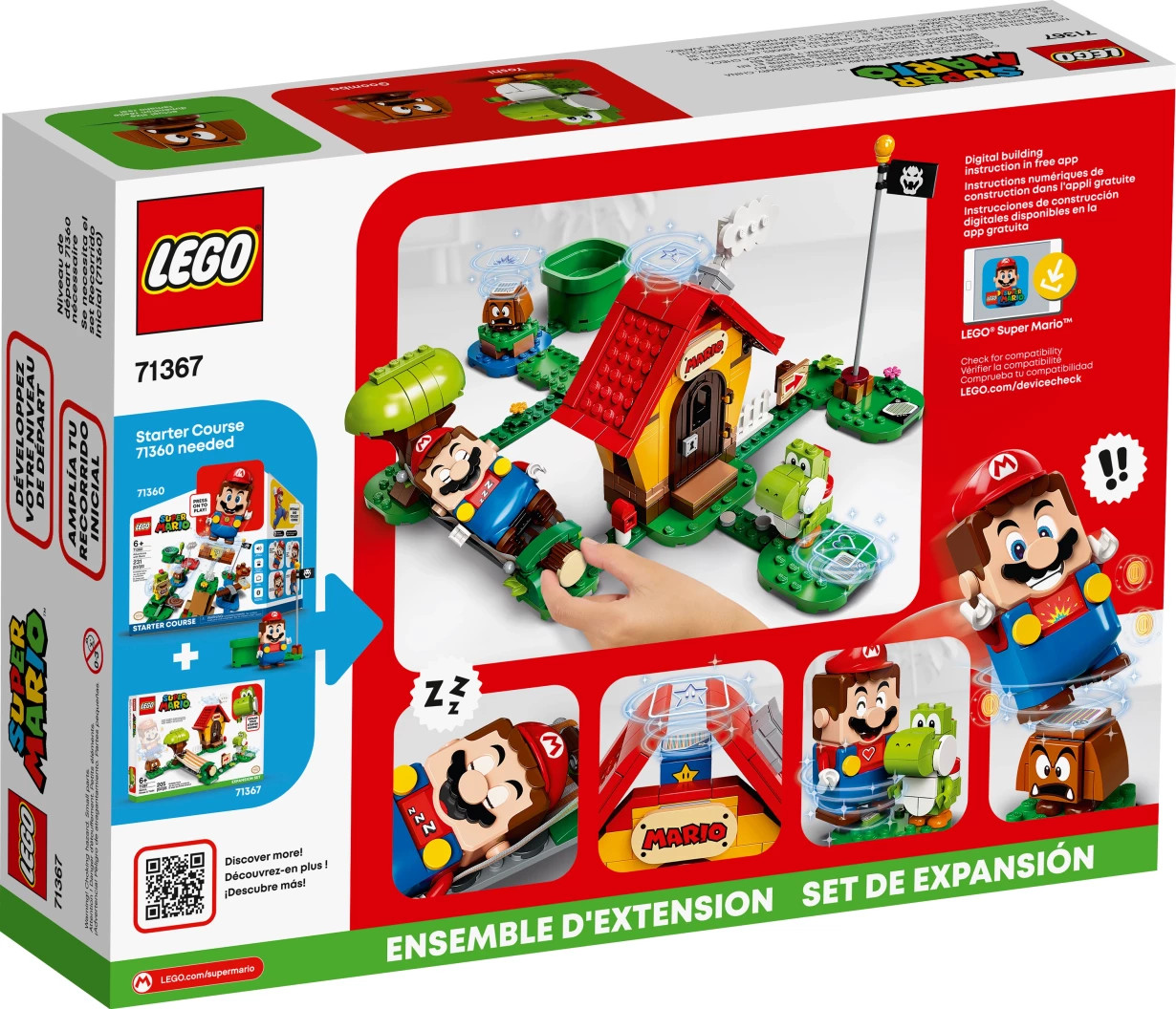 Uitbreidingsset: Mario's huis & Yoshi