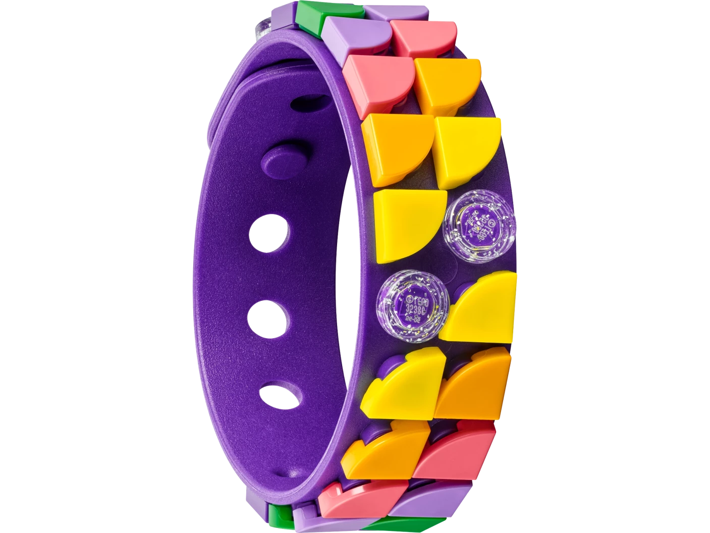 Neontijger - armband & tassenhanger