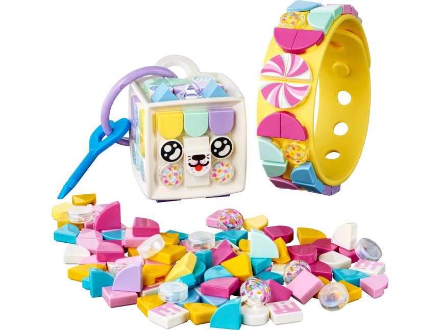 Snoepkatje - armband & tassenhanger