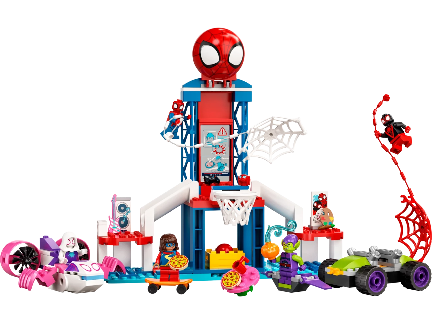 Spider-Man Webuitvalsbasis ontmoeting
