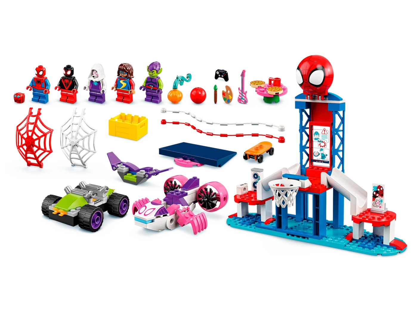 Spider-Man Webuitvalsbasis ontmoeting
