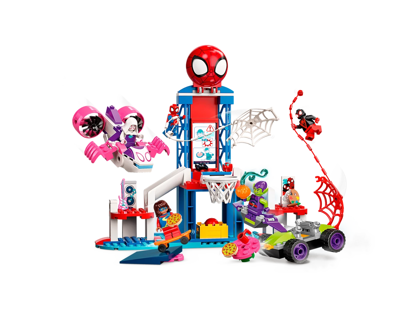 Spider-Man Webuitvalsbasis ontmoeting