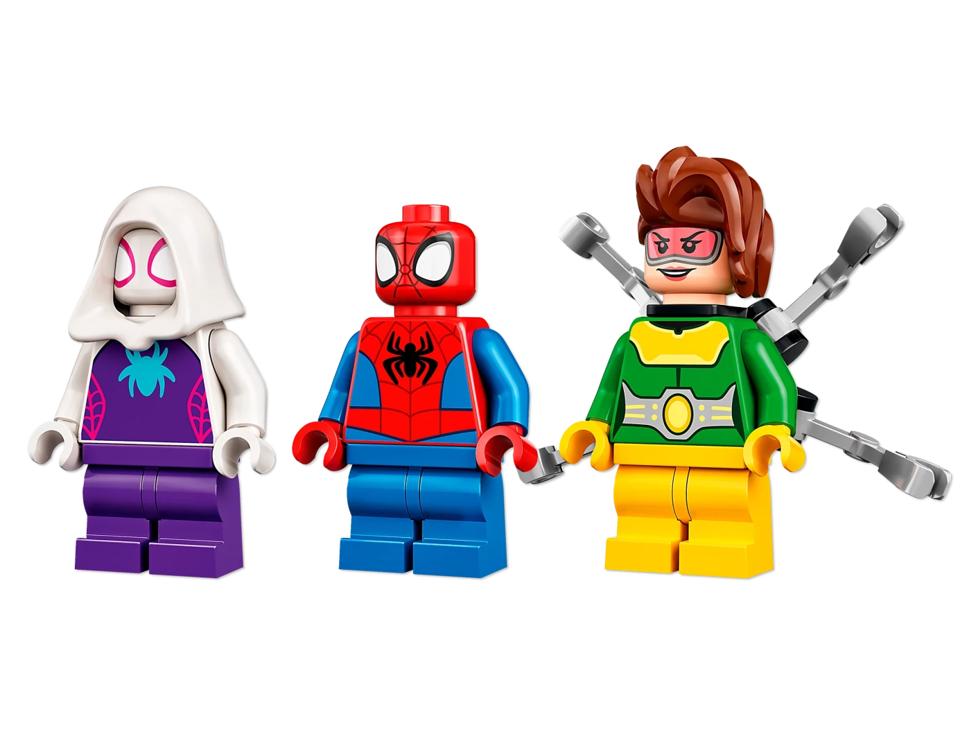 Spider-Man op Doc Ocks lab