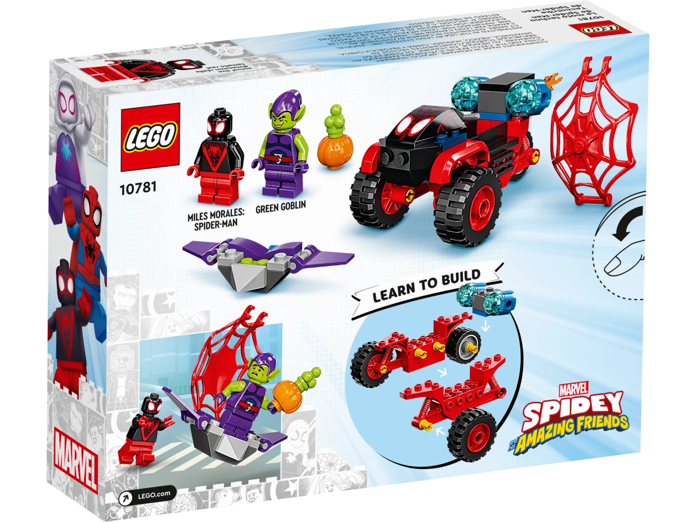 Miles Morales: Spider-Mans tech driewieler