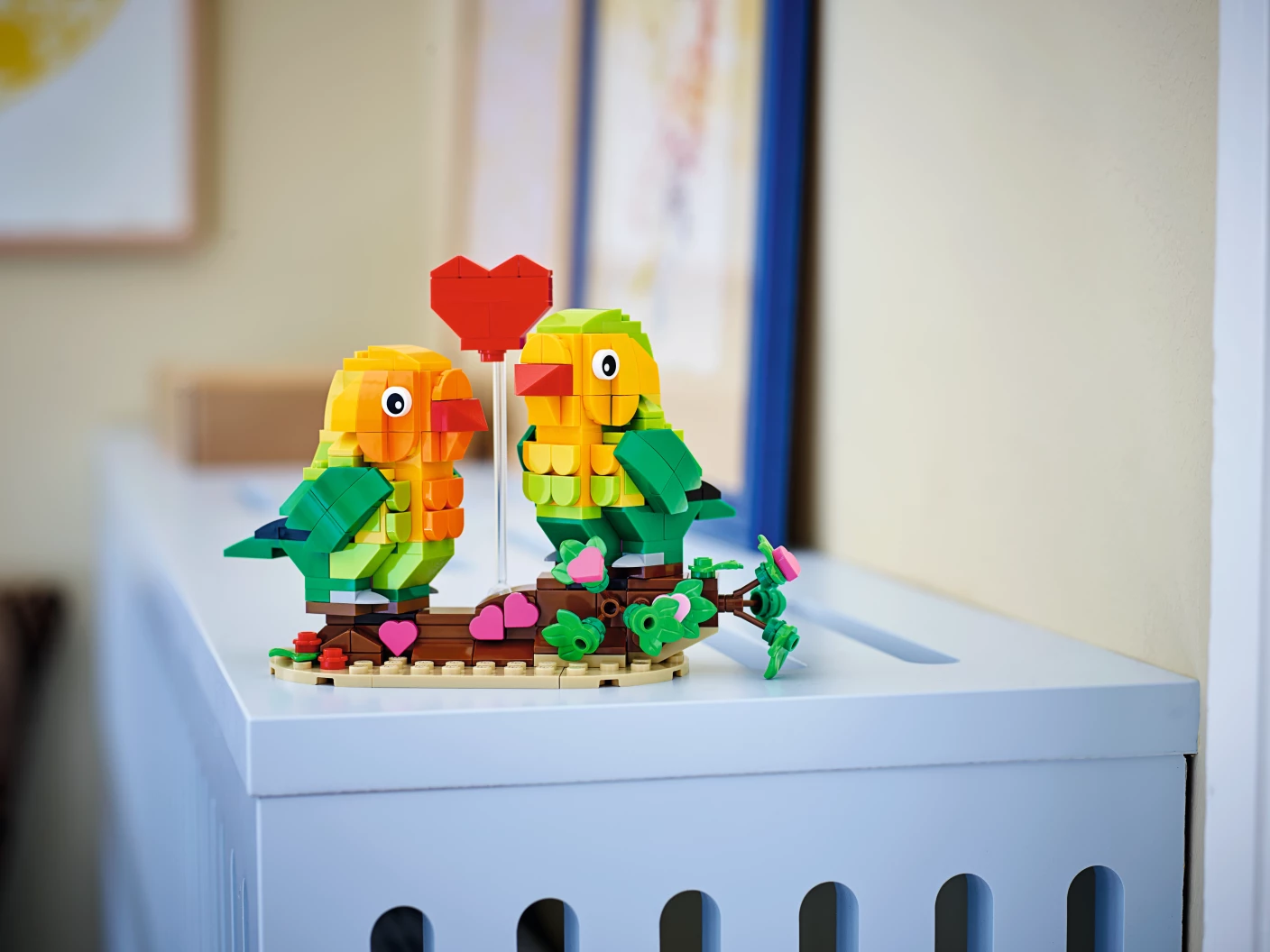 Dwergpapegaaien voor Valentijnsdag