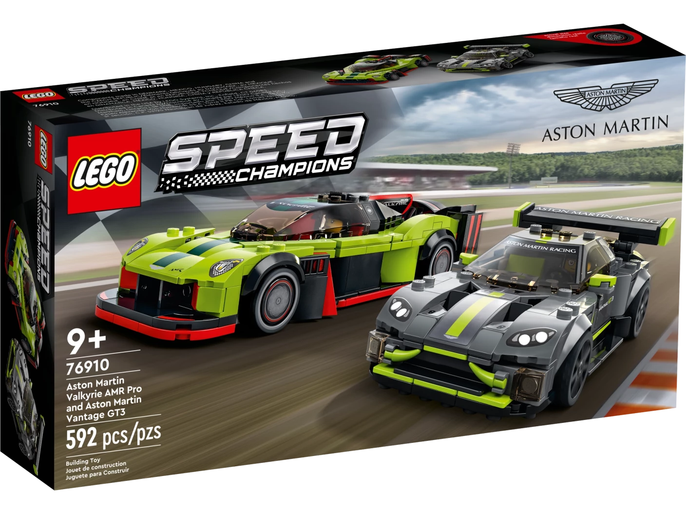 Aston Martin Valkyrie AMR Pro en Aston Martin Vantage GT3