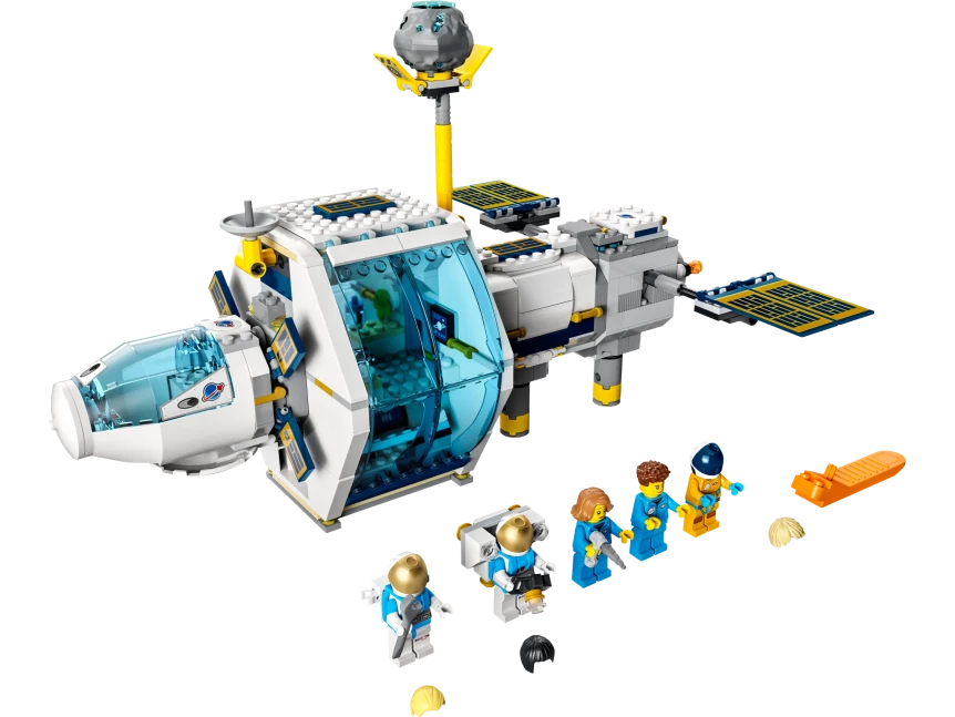 Ruimtestation op de maan