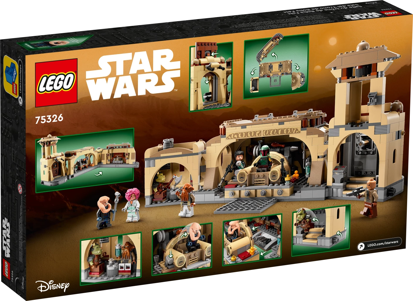 Boba Fetts troonzaal