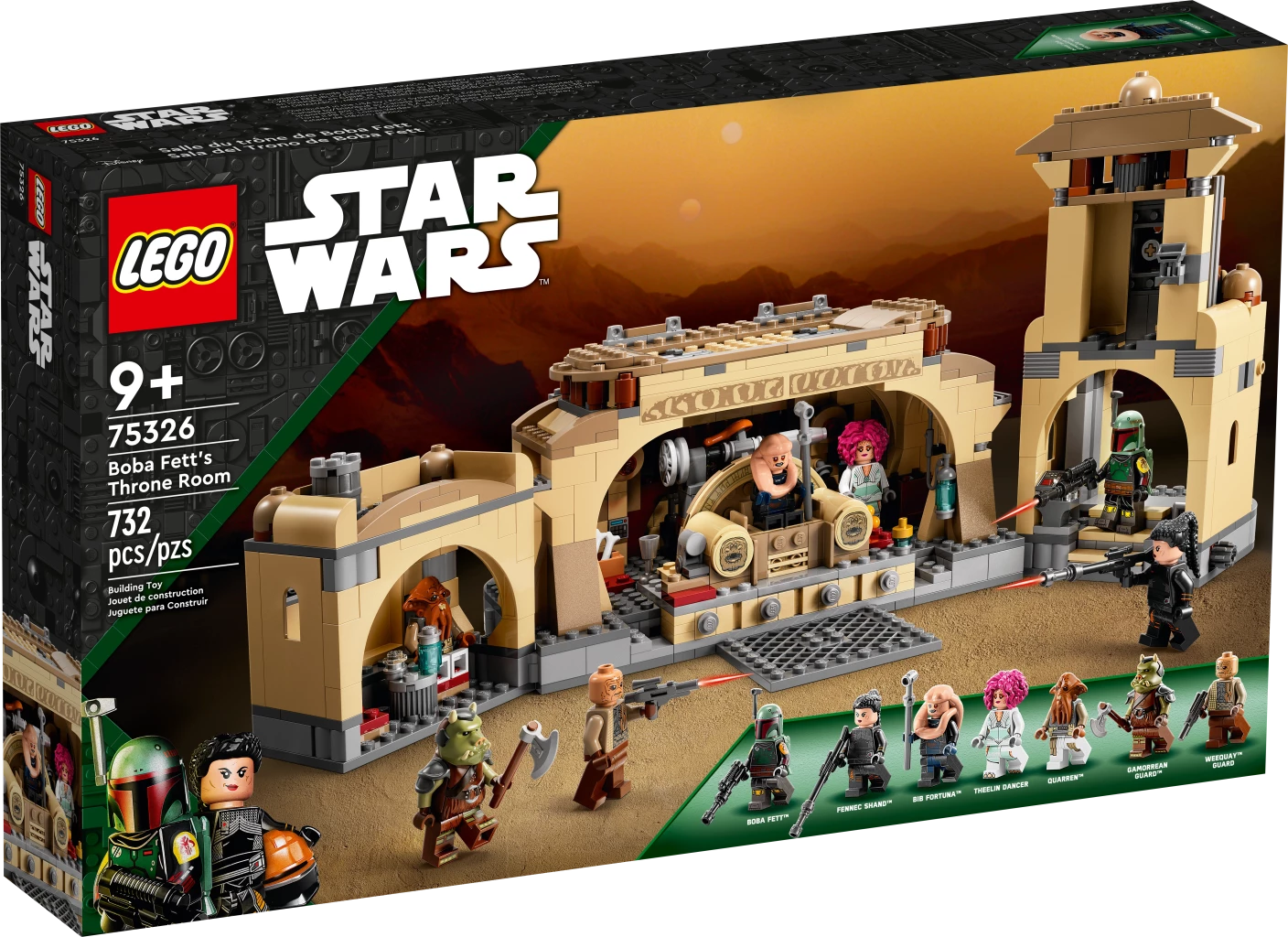 Boba Fetts troonzaal