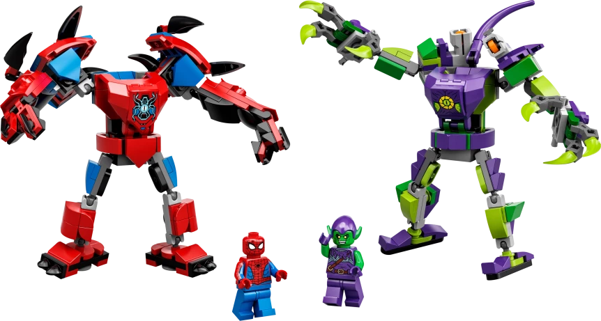 Spider-Man & Green Goblin mechagevecht