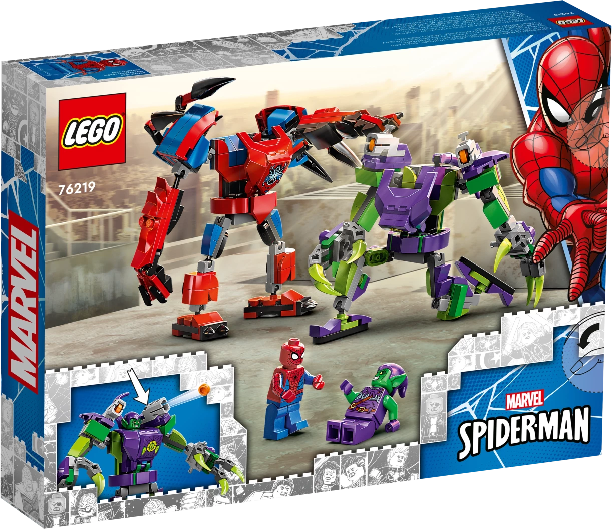 Spider-Man & Green Goblin mechagevecht