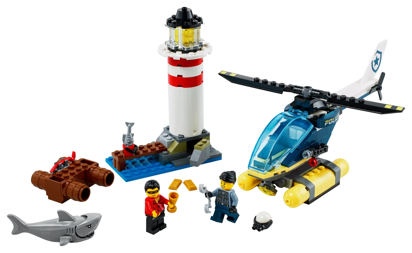 Elite Politie vuurtoren aanhouding